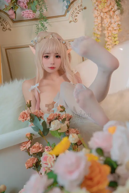 咬一口兔娘(黏黏团子兔) - NO.004  豌豆公主的秘密花房~ 1